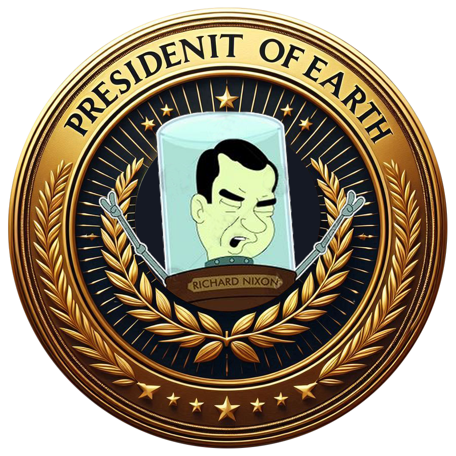 AROOOO Coin: MEME Coin Showdown - Vote Bender vs Nixon for 2024 Battle!