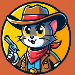 COWOM Coin: Agile MEME Coin - Ride with Cowboy Tom Cat in Crypto Adventure!