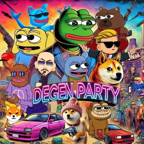 $DEGEN Coin: MEME Coin Degen Party - The Ultimate Pump and Dump Adventure