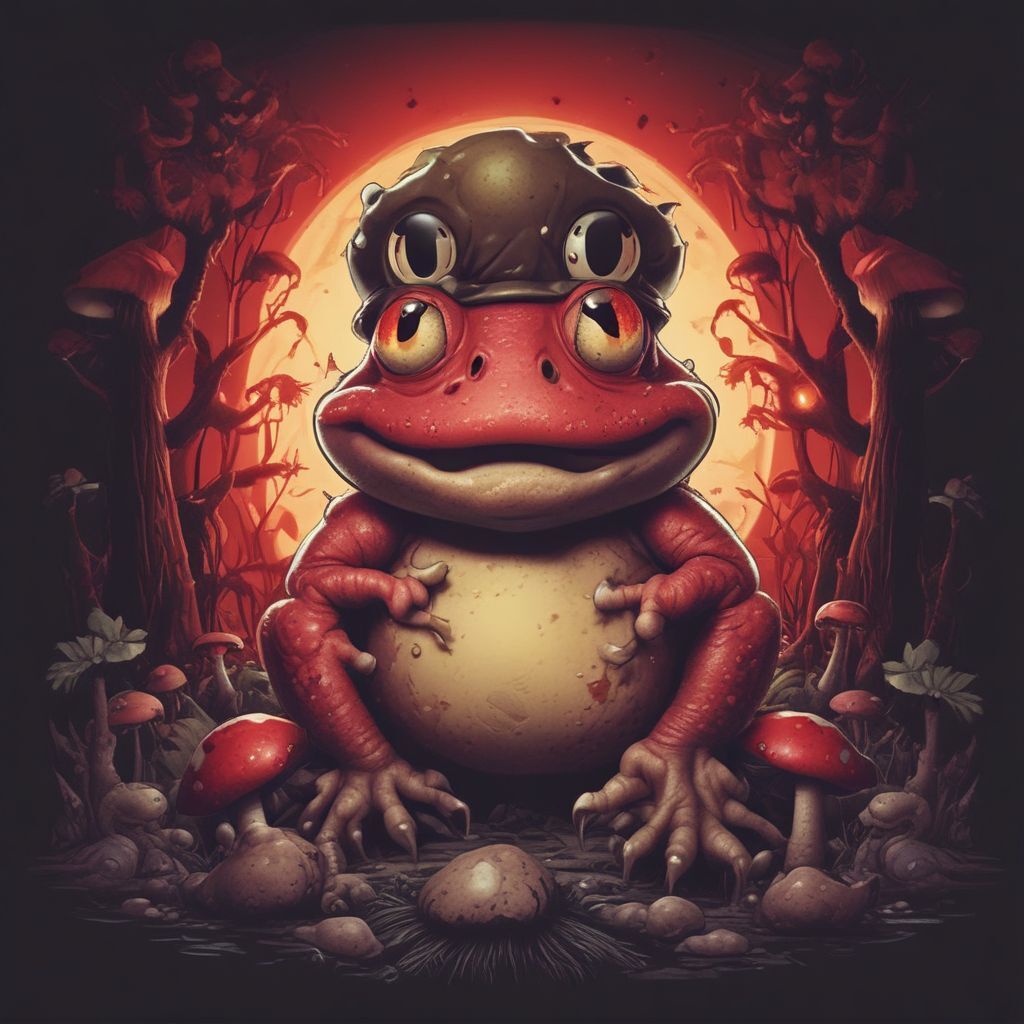 EVIL TOAD: The ultimate MEME Coin bringing revenge to rug pulls. Join the EVIL toad on $SOL and piss him off till $1B mcap. #EVILcoin.