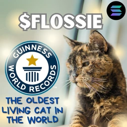 FLOSSIE Coin: MEME Coin of Oldest Living Cat in the World