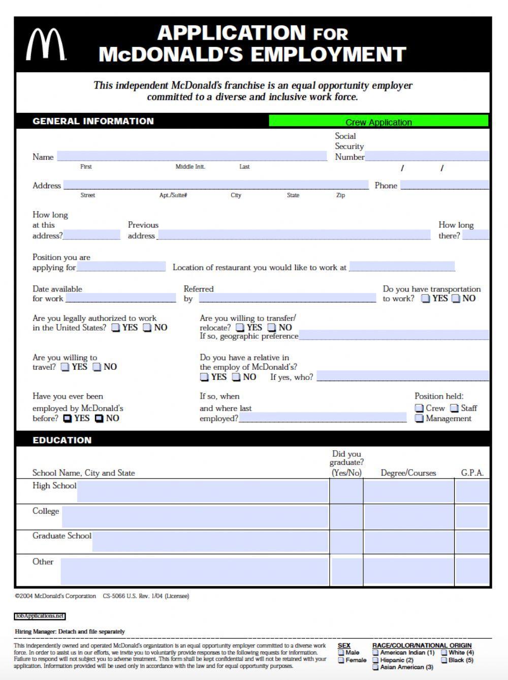 JOB Coin: MEME Coin inspired by McDonald's job application