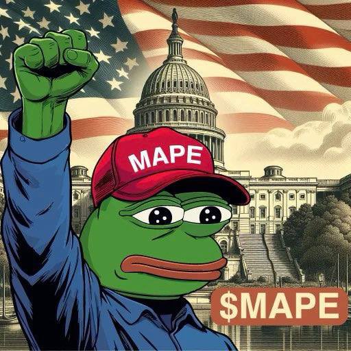 MAPE Coin: $MAPE MEME Coin Backing $PEPE, $TRUMP, $MAGA Movement