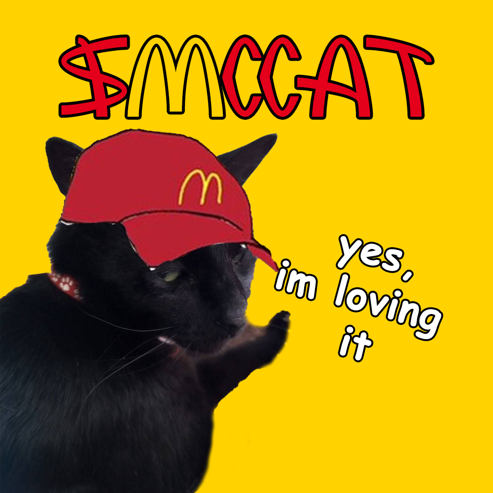 McCat Coin: The real MEME Coin – Hold tight, don't sell for burger money!