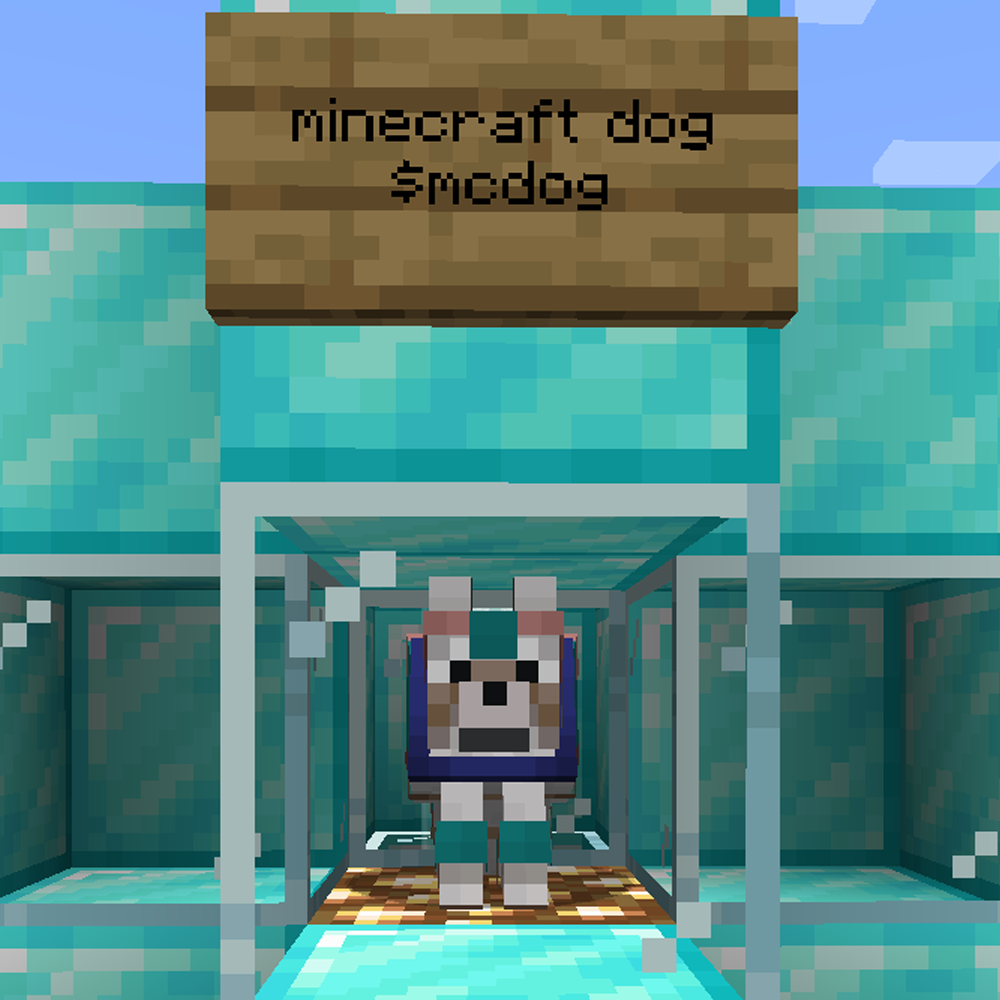 mcdog MEME Coin: Minecraft Dog MEME Coin for Fun—Join Server 1.21 Now!