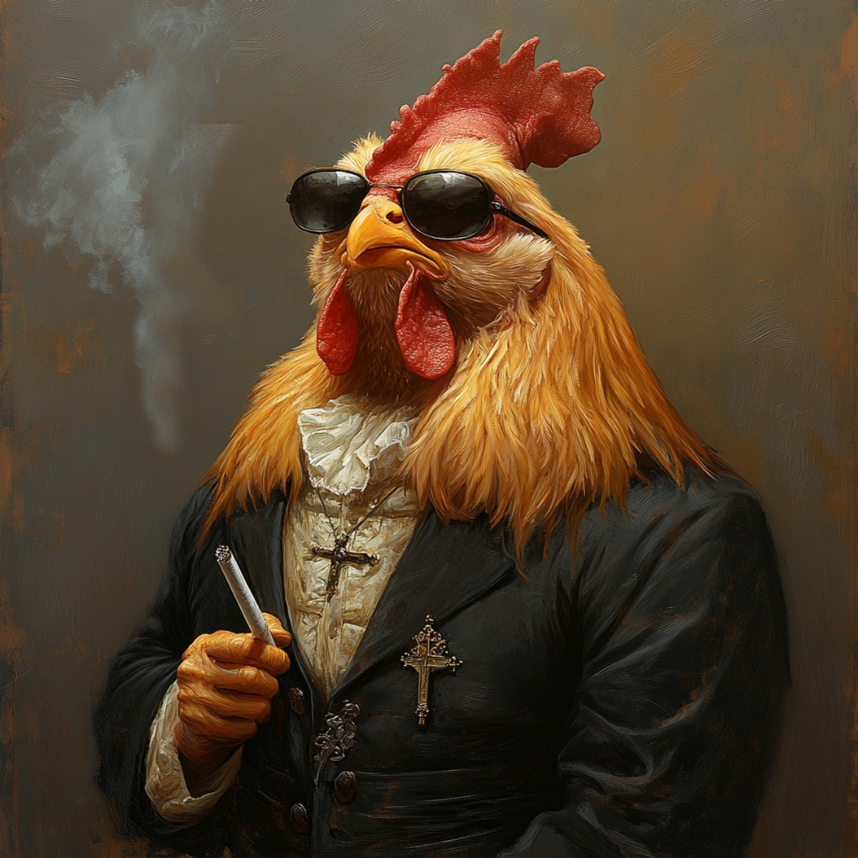 $MCP Coin: MEME Coin from Mafia Chicken Priest - Spread the Disease!