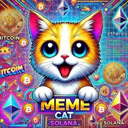 MECAT Coin: MEME Coin on Solana inspired by MEME CAT crypto art!