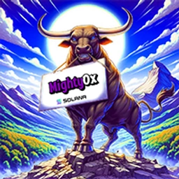 MIGHTYOX Coin: MEME Coin symbolizing strength, bullish spirit, and momentum