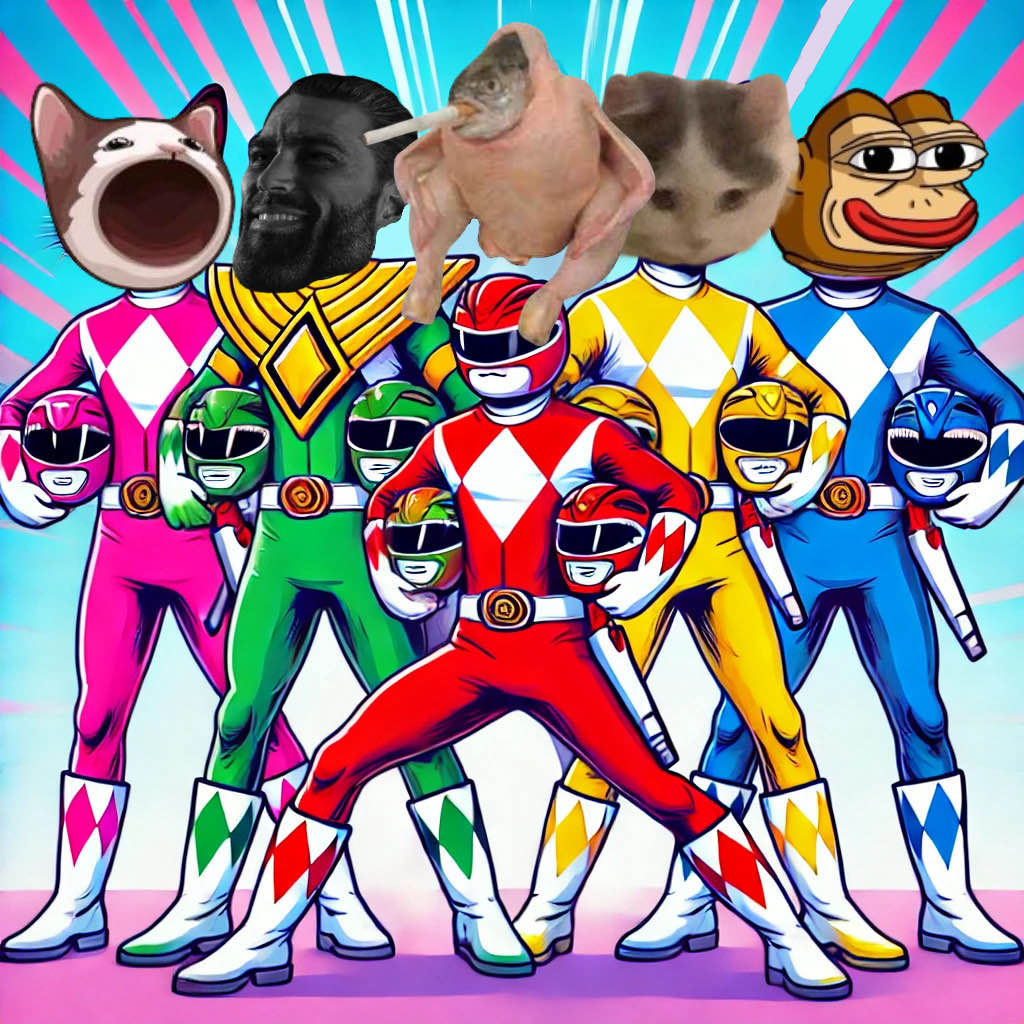 MPR Coin: Unleash MEME POWER RANGER - The Ultimate MEME Coin Team