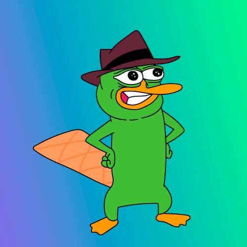 PLAT Coin: Pepe The Platypus MEME Coin – Dive Into Fun and Action!