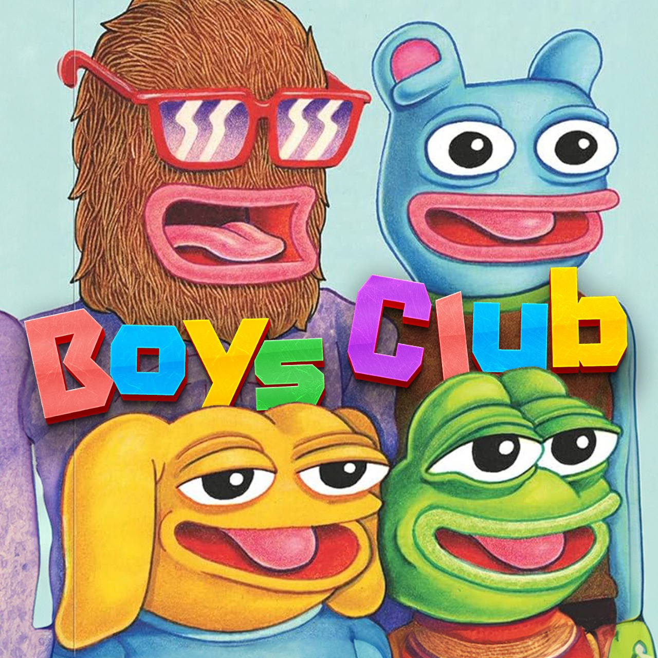 BOYS Coin: Dive into MEME Coin universe with Pepe, Andy, Brett, Landwolf!