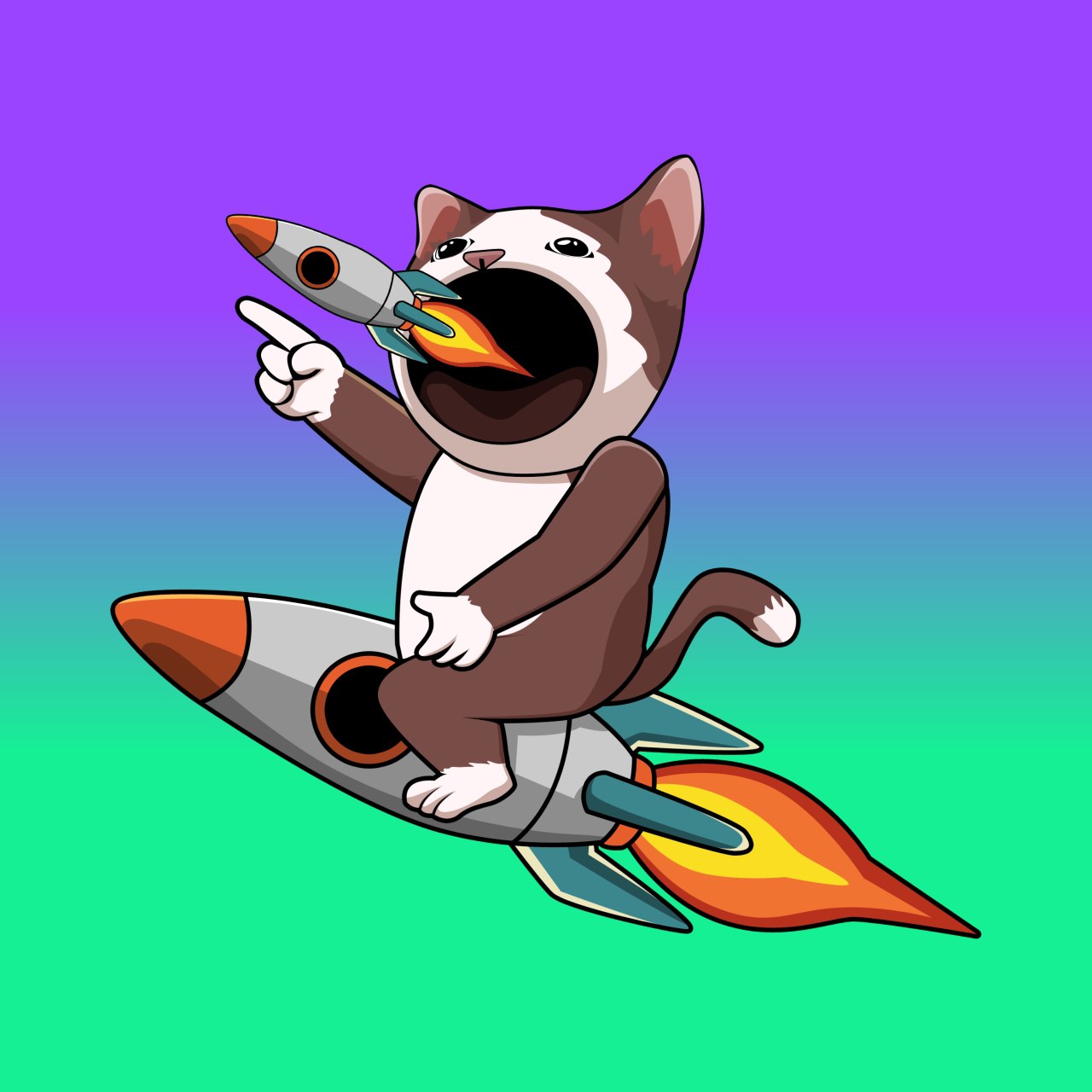 RCAT: ROCKETCAT MEME Coin - Skyrocket with RCAT Coin