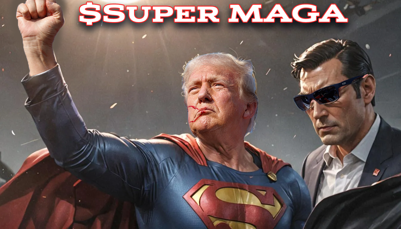 SUPERMAGA Coin: Bold MEME Coin Inspired by MAGA Trump - Join the Revolution!