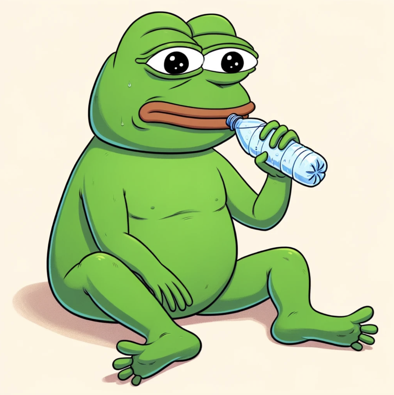 WATA Coin: Quench your thirst with the latest MEME Coin, Pepe's on the run, needs a wata break! Dive into WATA on MEME is Game! #MEMECoin